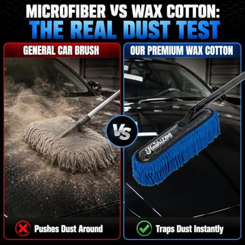 Flash Dog Wax-Treated Cotton Car Duster - with Interior Brush by Flash Dog - Image 8