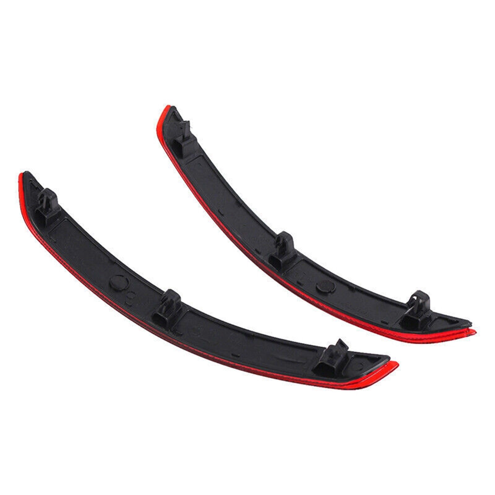 Compatible Con Para A3 Sedan Cabriolet 2013-2016 Reflector Parachoques Trasero Coche Barras Luz Trasera Advertencia Estacionamiento Freno 8VD945105 Kit Reflector Parachoques(Set)