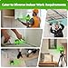 Laser Level with 60in Tripod, HUEPAR 98Ft Self Leveling Laser Level Green Line Laser Cross Line Laser Leveler Tool for Picture Hanging, Tile, Home Renovation, Indoor Project, Battery&Goggles Included