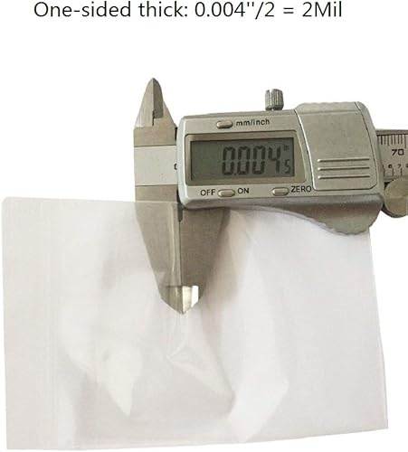 Miniatura 3 de Bolsas pequeñas de polietileno transparente con cierre de cremallera de 3 x 4 pulgadas, bolsas de plástico para almacenamiento de joyas, tarjetas de