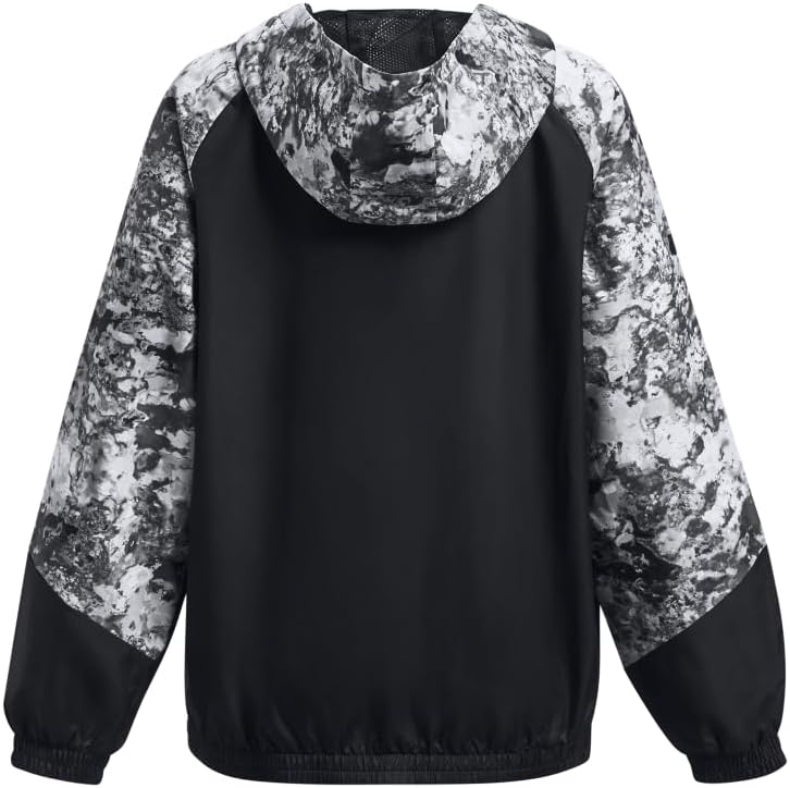 Under Armour girls Woven Full-zip Jacket - Image 2