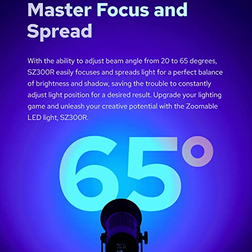 Ficha técnica Godox Sz300R 330W Zoom Rgbww Led Video Light Cct 2500-10000K CRI 96 Tlci 96 14 Fx Effects Full-Color Bowens Mount Video Light For Youtube Studio Gaming Streaming Broadcasting Interview Etc - Fernando Cortés Ficha técnica Godox Sz300R 330W Zoom Rgbww Led Video Light Cct 2500-10000K CRI 96 Tlci 96 14 Fx Effects Full-Color Bowens Mount Video Light For Youtube Studio Gaming Streaming Broadcasting Interview Etc - Fernando Cortés