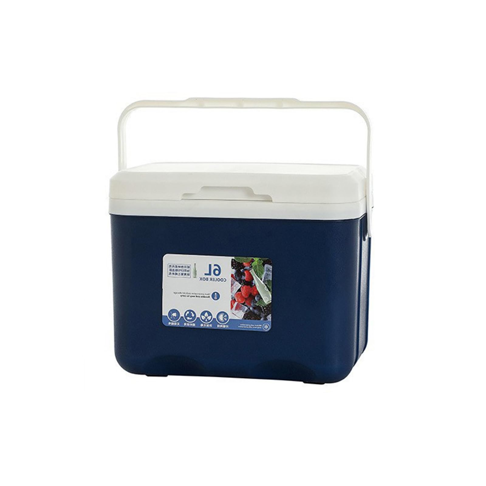 Borsa refrigerante per esterni con scomparto isolato, display della temperatura, custodia isolata, perfetta per picnic, escursionismo, contenitore per alimenti