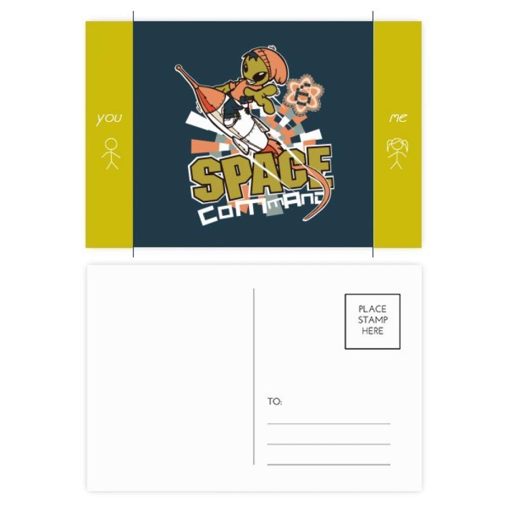 Cartes postales Espace et Alien DIYthinker 20pcs