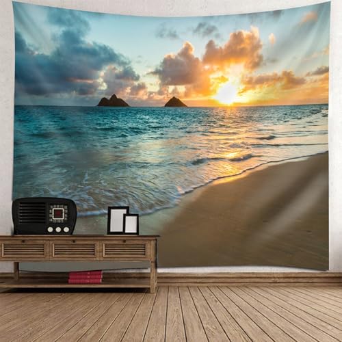 Tapisserie murale paysage grand format pour habiller un grand mur de salon ou chambre