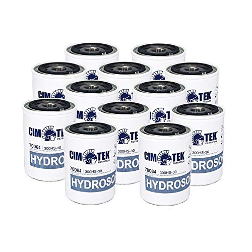 Cim-Tek 70064-12 300HS-30 Filter 30 Micron Water Detection 12-Pack
