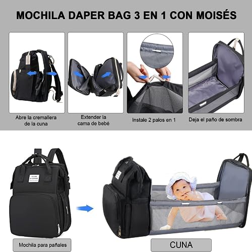 Pañaleras Y Bolsos, Baby Product pañaleras bebe Marca ANNIEMOOM (3)