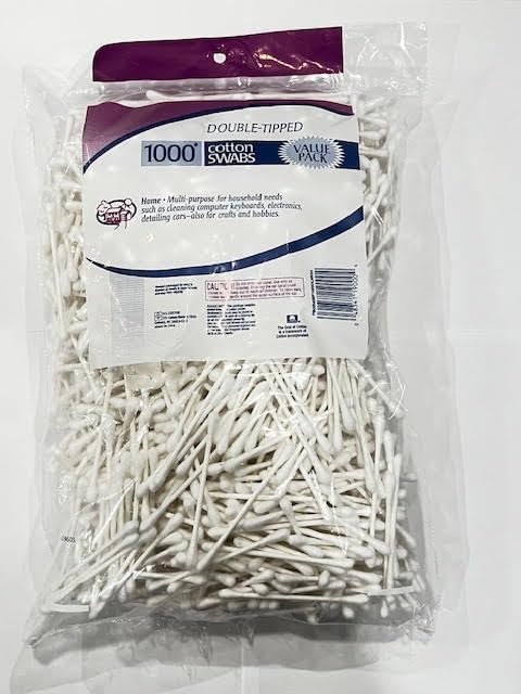 Double Tipped Cotton Swabs for Hygiene, Personal Care, and Cosmetic Use
