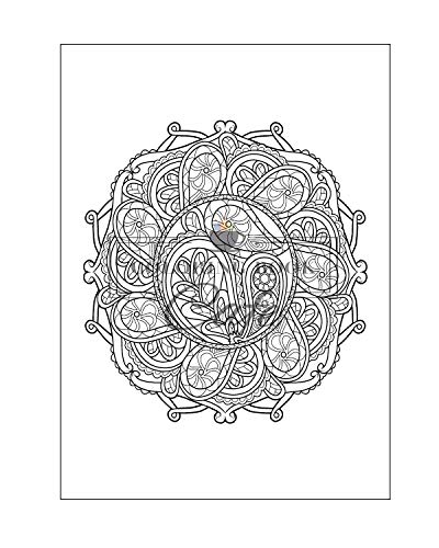 5160dBucrnL. SL500  - 125 Mandalas: An Adult Coloring Book Featuring 125 of the World&rsquo;s Most Beautiful Mandalas for Stress Relief and Relaxation (Mandala Coloring Books)