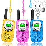 Walkie Talkies for Kids, Toys for 3-12 Year Old Boys Girls 22 Channels 2 Way Radio Toy with Backlit LCD Flashlight, Long Range Distance for Kids, Toys for 1 3 4 Year Old Boys Toddler