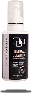 VALENTINO GAREMI Universal Shoe Cleaner – 6.76 Oz – Leather Boot Stain Clean Remover & Eraser – Suede Nubuck Textile Fabric Materials – Garments Accessories Cars Furniture – Made in Italy
