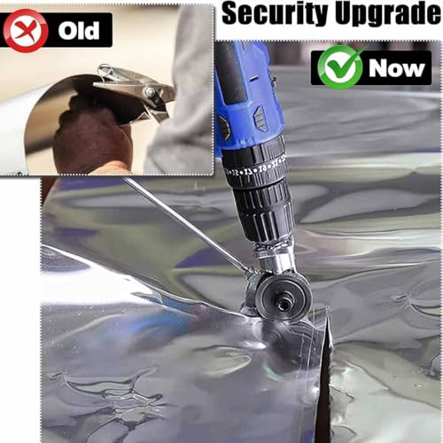 Electric Drill Plate Cutter Sheet Metal Nibbler Precise Cutting Sheet Cutter