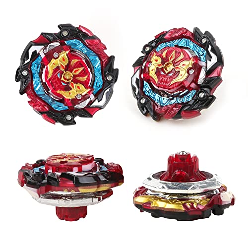 Asvexkw Bey Battling Top Burst Tops Toy Set Toy Gift For Children Boys Ages 6 8 10 12+ Combat Battling Game 6 Burst Spinning Tops 2 Two Way Launchers Grip Starter thumb #2