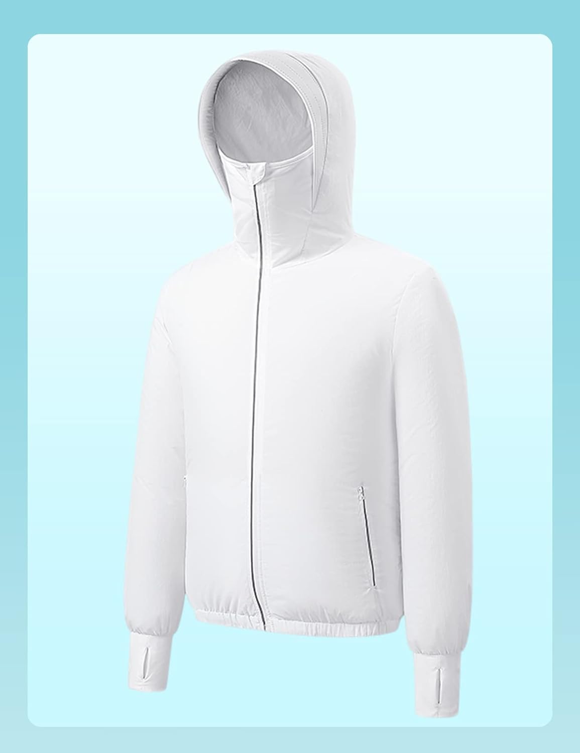 Unisex Cooling Jacket for Men Women - Air Conditioned Clothes with Fans, 3 Speed Adjustable