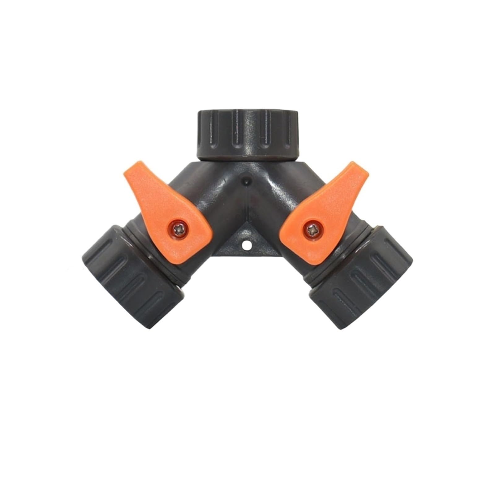Evwgnpqrv Gray G Faucet Hose Splitter, 2 Pcs Green Gray 2-Way Tap Y Hose Water Splitter 1/2 3/4 Thread For Garden Outdoor(Gray G)