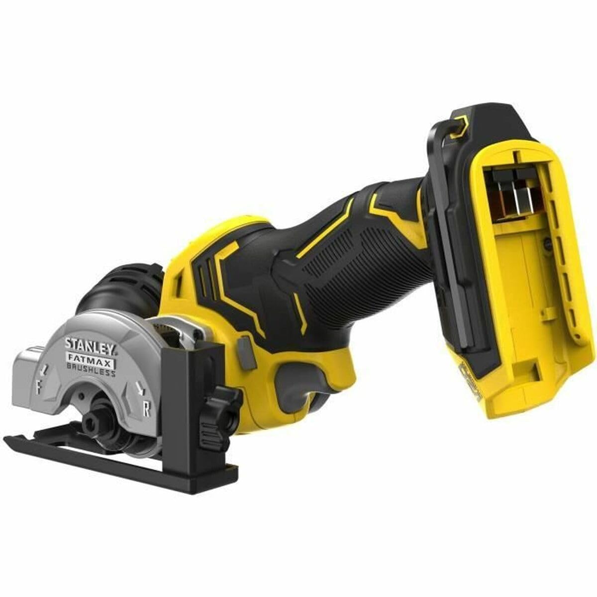STANLEY FATMAX Herramienta de Corte Inalámbrica 18V V20, Motor sin Escobillas, 76 mm, No incluye cargador ni batería, SFMCM300B-XJ