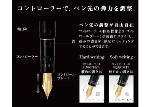 Amazon | パイロット 万年筆 ジャスタス95 ストライプブラック FJ-3MR