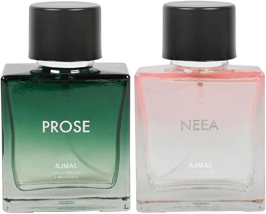 Ajmal Prose for Men & Neea for Women EDP Combo pack of 2 each 100ml (Total 200ML) (Prose_Neea_EDP)