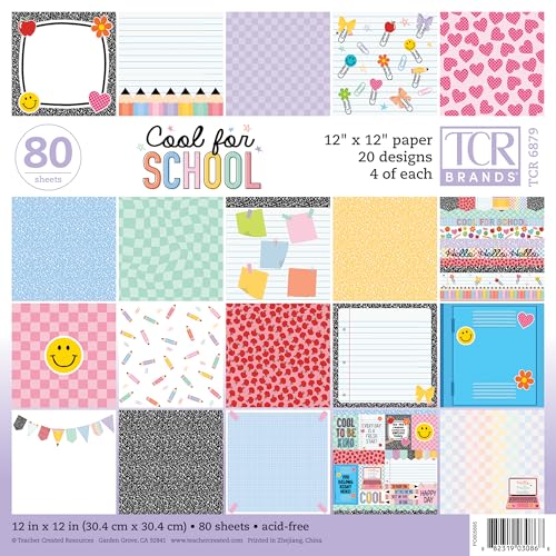 Teacher Created Resources Cool for School Project Paper (TCR6879)