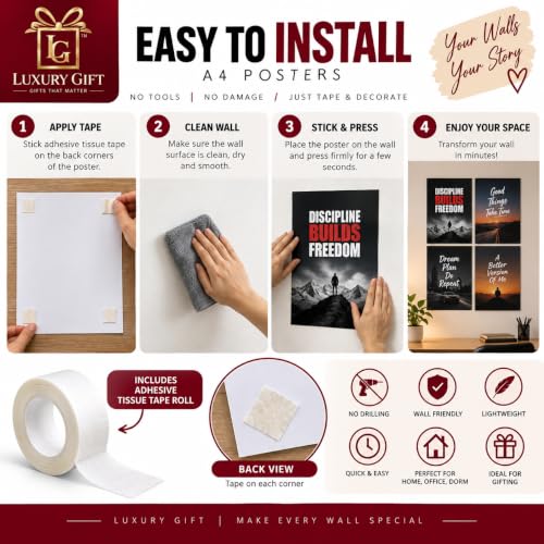 Luxury Gift Spiderman Split Wall Poster A4 Size - Image 6