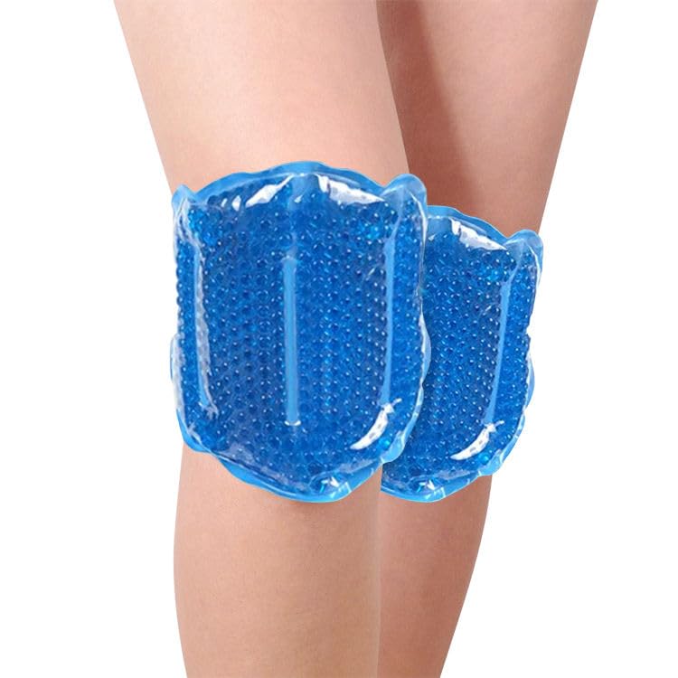 MR.ICE Knee Ice Pack Wrap 2 Packs,Reusable Ice Packs for Knee Replacement Surgery, Gel Cold Therapy Pack for Injuries, Surgery Recovery, Arthritis, Swelling, Bruises, Joint & Muscle Pain Relief
