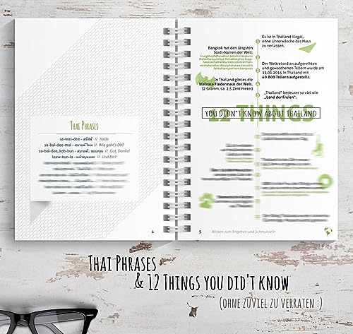 Foto von Reisetagebuch Thailand zum selberschreiben/als Abschiedsgeschenk - DIN A5 mit interaktiven Aufgaben und Challenges und Reise-Zitaten