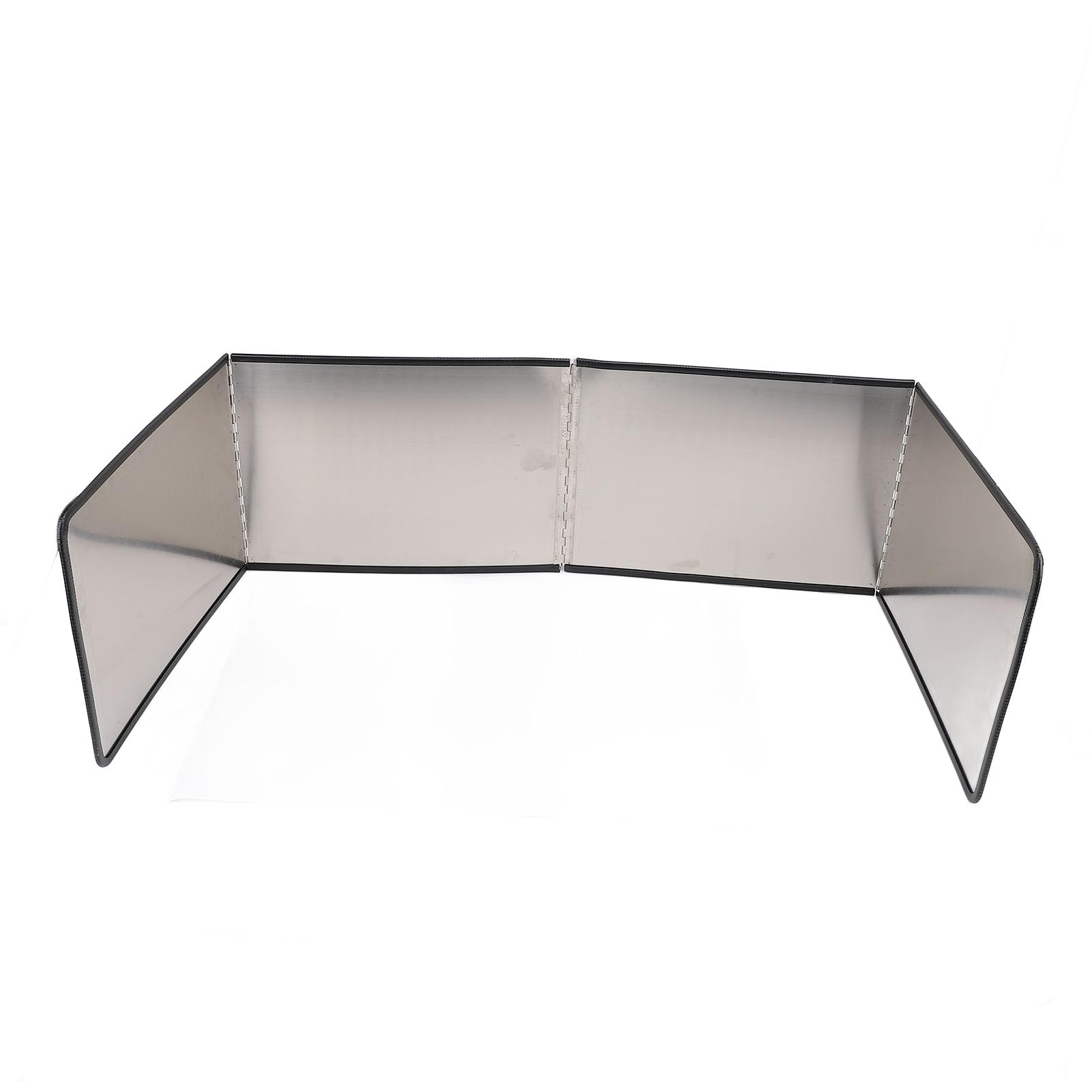 Protector contra Salpicaduras de Aceite, Protector contra Salpicaduras de Cocina Antiadherente de Acero Inoxidable de 4 Lados para Freír en Casa, 80cm (30x80x40cm/11,8x31,5x15,7 pulgadas)