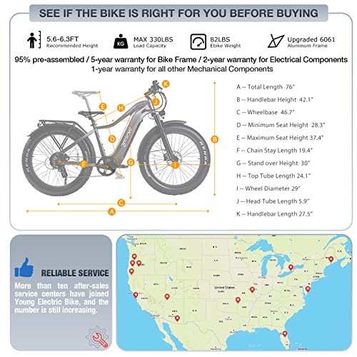 E-Scout Pro, 750W Young Electric Bike 48V/20Ah Lg Battery With 3A Fast Charger, Up To 80Mi 28Mph, 26''X4.0'' Fat Tire Mountain Snow Beach Off-Road Adult Ebike (Matte Gun Metal) #TOP5