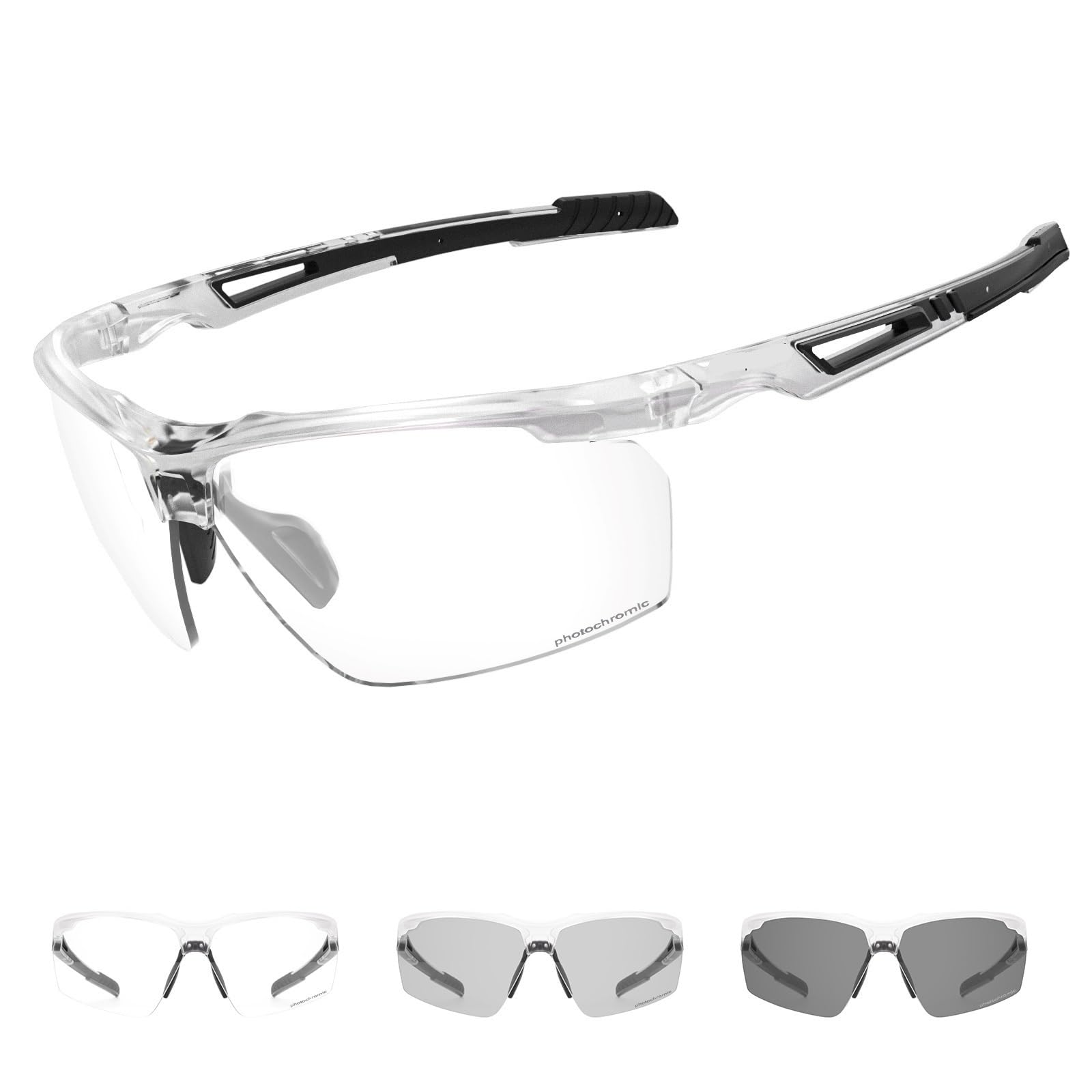 Lunettes de cyclisme photochromiques VTT protection UV400
