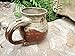 Hand Thrown Pottery Coffee Mug in Brownstone Handmade in North Carolina