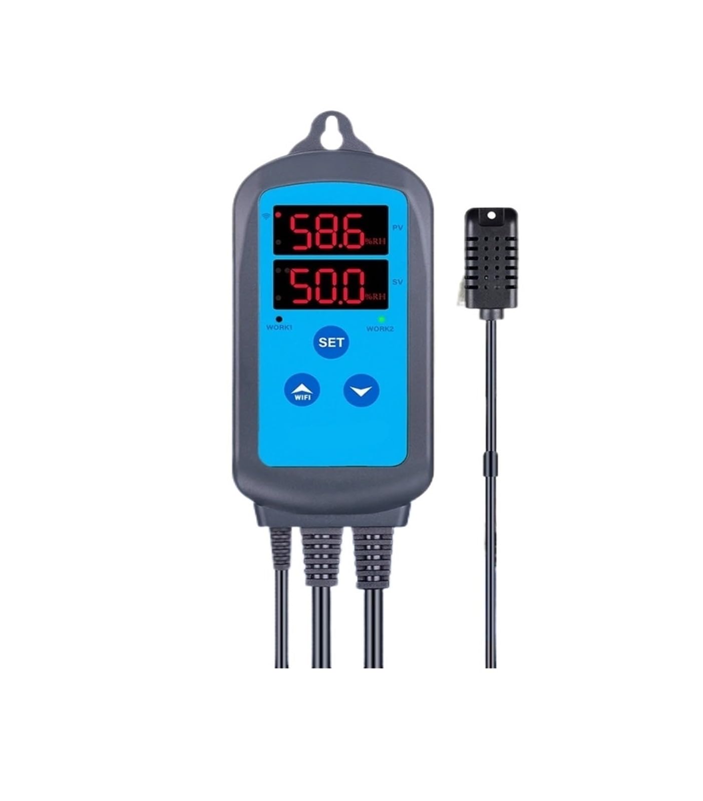 IHC-200 Digital Humidity Controller Dual Exit Pre-tier Humidifier for Home Brewing, Fermentation, Breeding(EU(220V))