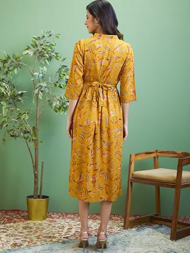 Image of AV2 Women's Rayon Relaxed Fit A Line Maternity Wear