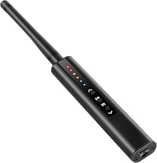 Detektor für Wireless Kamera, WiFi-Kameradetektor, HF-Signaldetektor für Hotel, Büro, Reisen und Zuhause, Privatsphäre Protector, 6 Stufen Empfindlichkeit, tragbare Stiftform, Heimbüro Reisen