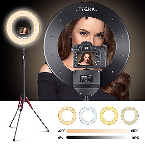 LED Ring Light 14" with Tripod Stand Phone Holder for Live Stream 336