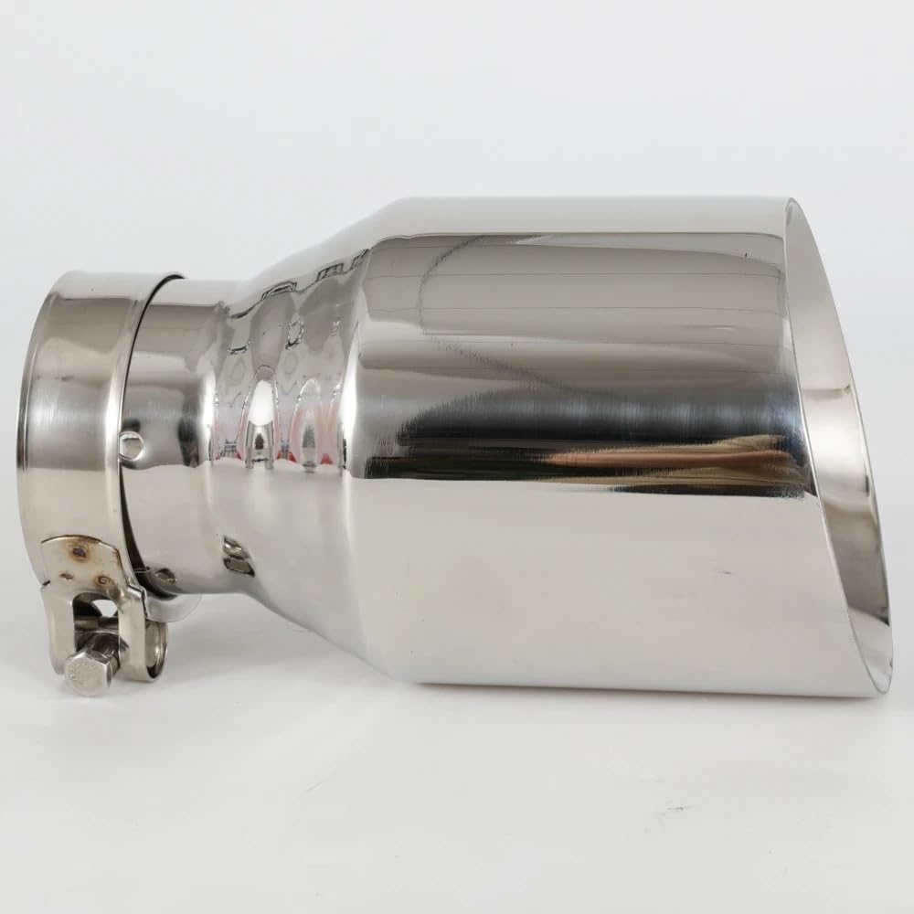 Car Exhaust Muffler Pipe Pasuje do BMW Benz AUDI akcesoriów samochodowych VW Rura tłumika Tłumik Samochodowy(IN 63MM OUT 76MM)