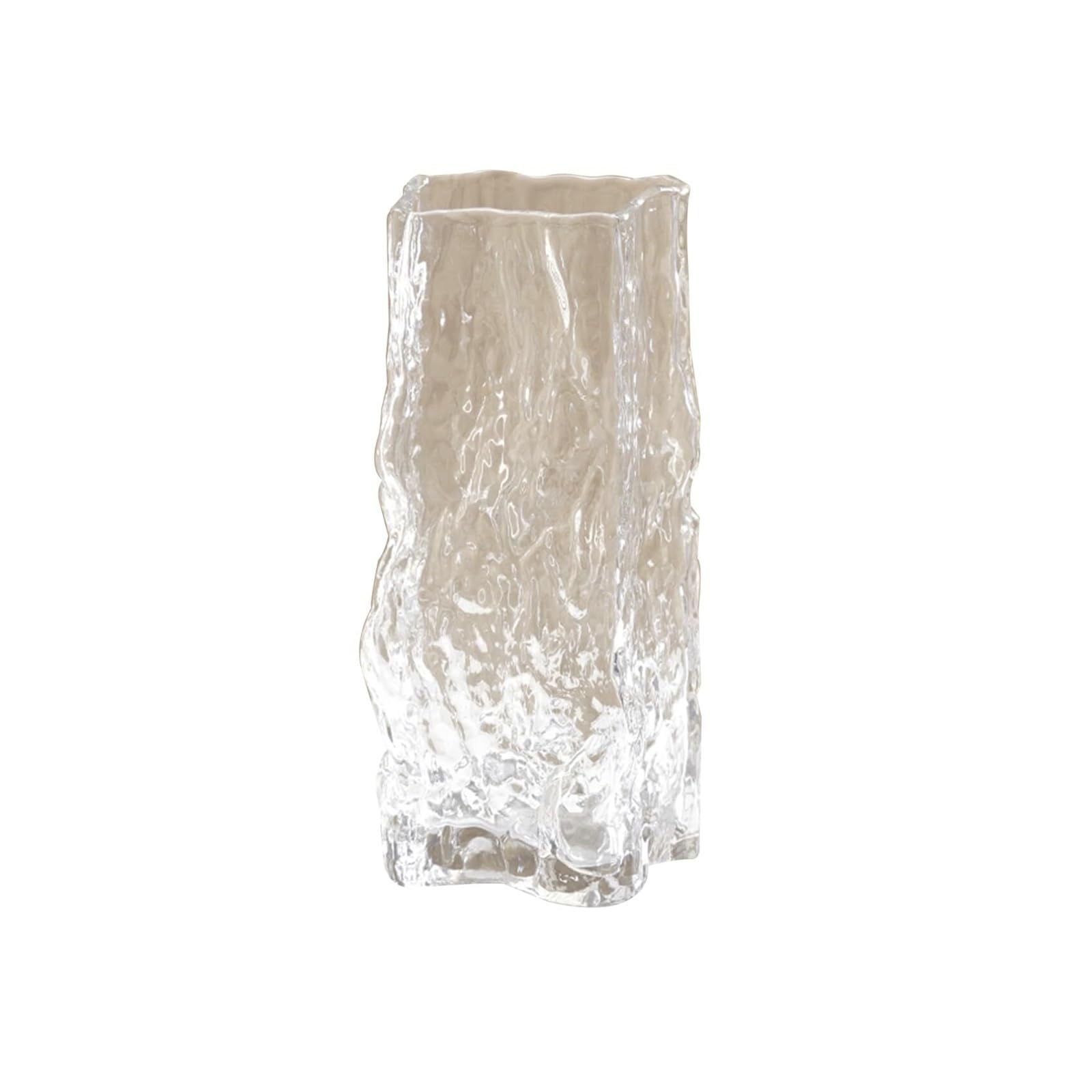 Vase à fleurs en verre pour centre de table et décoration créative