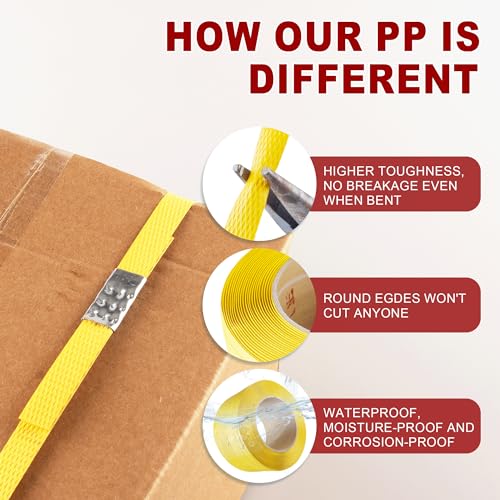 Gresdent PPSK-600M-YL Heavy Duty Packaging Banding Strapping Kit thumb #5