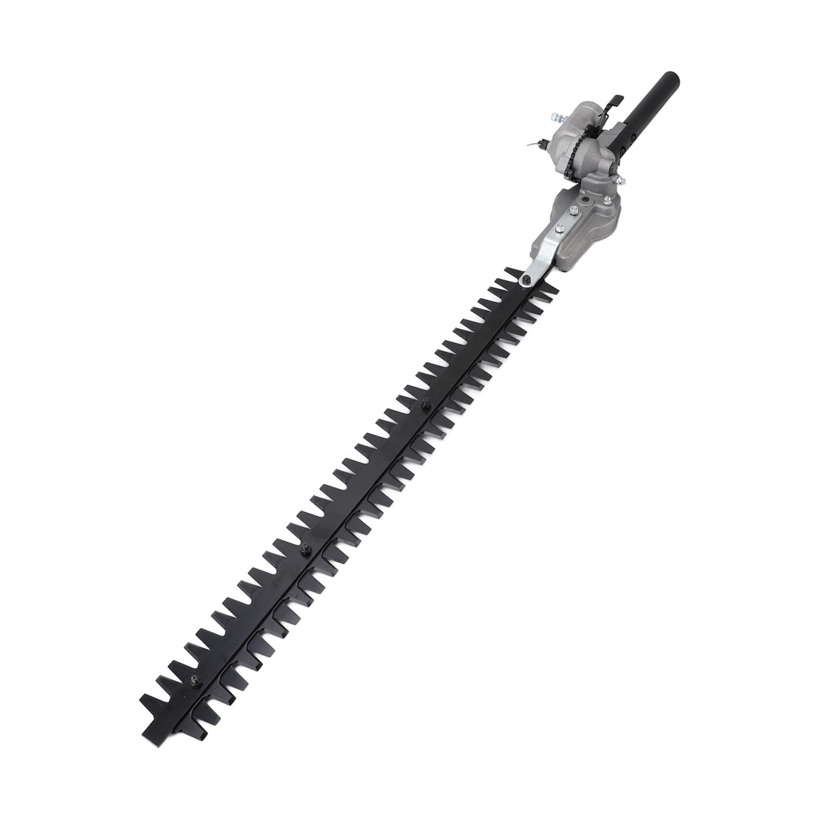 Accesorio de Cabezal de Corte de Setos, Tubo de 26mm de Diámetro, 9 Estrías, Desbrozadora de Poste Alto para Herramientas de Jardín, Acero Al Manganeso Multifuncional (28* ñame)