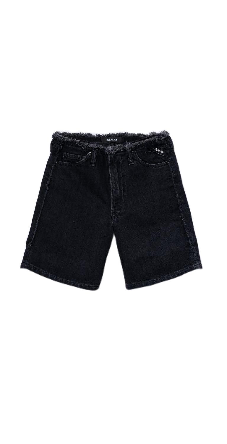 Replay Sg9630.050.589 965 - Pantalón Corto Vaquero con Tejido elástico Niñas