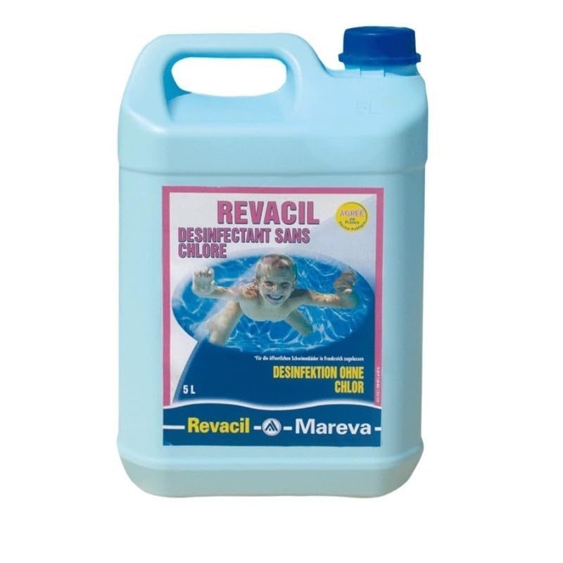 Désinfectant sans chlore REVACIL bidon 5L Mareva 11