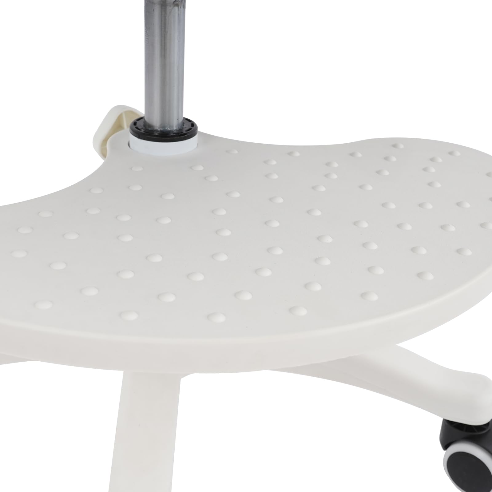 Silla de escritorio para niños con altura ajustable, reposabrazos ajustables, silla giratoria para niños con reposapiés, silla de escritorio para niños de 6 a 18 años (verde claro)