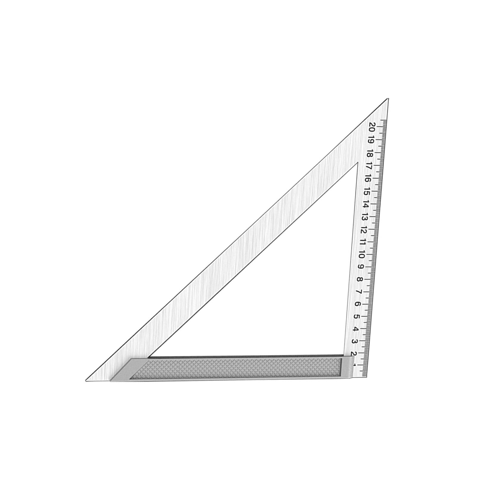 Qaonsciug 200Mm 150Mm/200Mm/300Mm Triangles Square Ruler Stainless Steel Right Angled Woodworking Tool Measurement For Engineers Measuring Tool