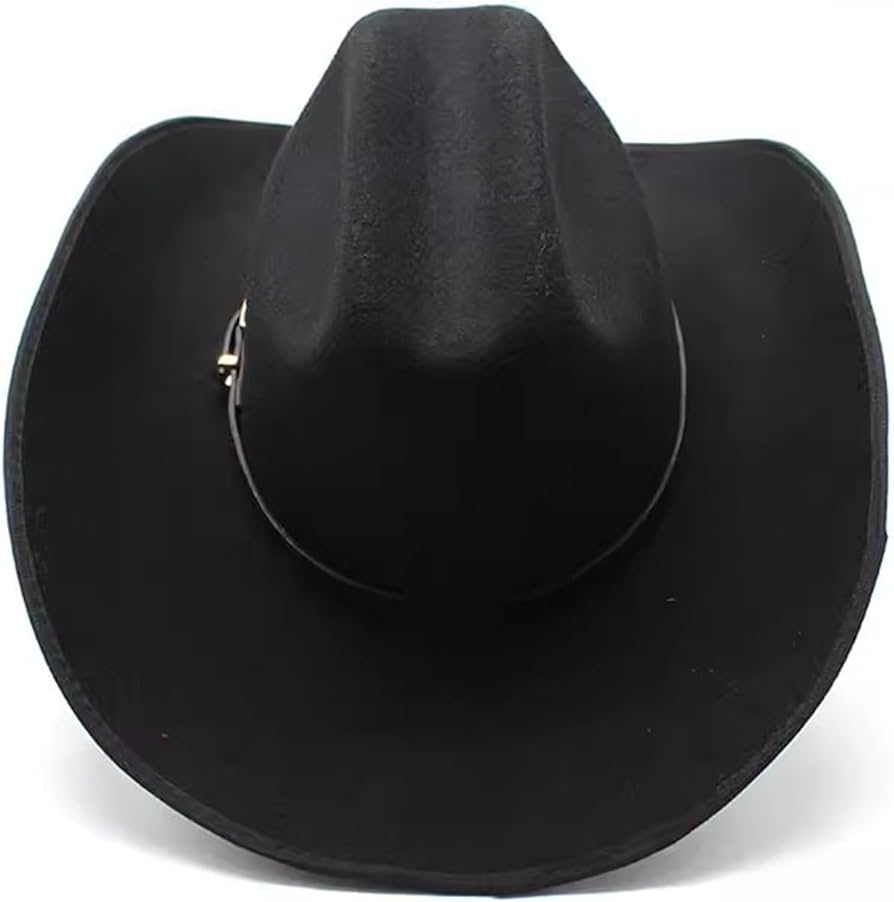 カウボーイハット　黒 カウボーイハット ウエスタンハット 黒 ブラック アウトドア