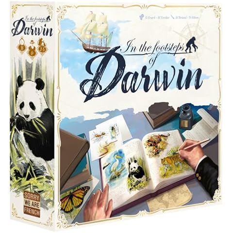 In The Footsteps of Darwin Board Game Cover