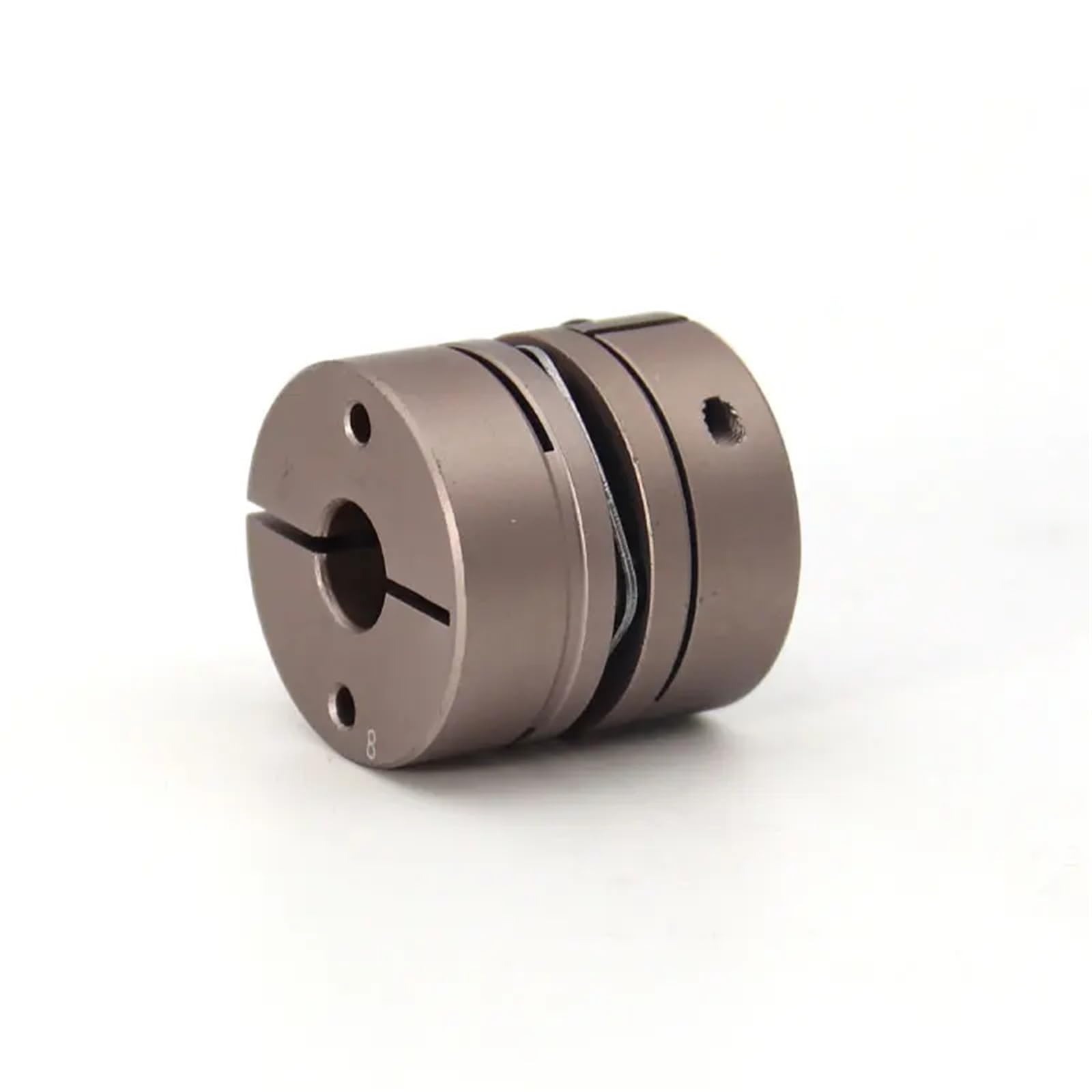 Connecteur d'accouplement élastique à membrane simple en alliage d'aluminium D26L26 D26 mm L26 mm, 1 pièce(5-6)