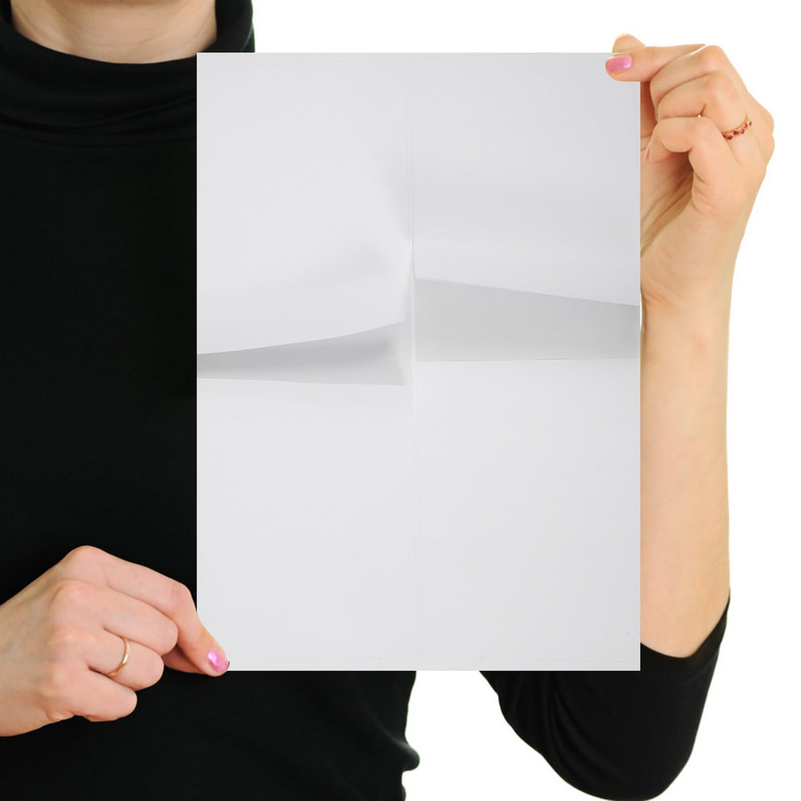 COHEALI 100 Fogli Carta Adesiva Stampante Etichette Adesive Autoadesive Opache Resistenti Strappo per Stampa Personalizzata su Carta per Etichette Prodotto e Spedizioni