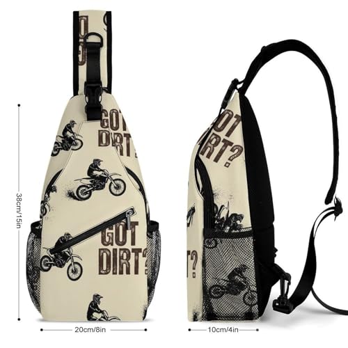 Breathable Mesh Shoulder Pack Got Dirt Bike Motorcross Racing Print Gym Fitness, Moisture-Wicking Crossbody Sling Yoga Running Workouts2