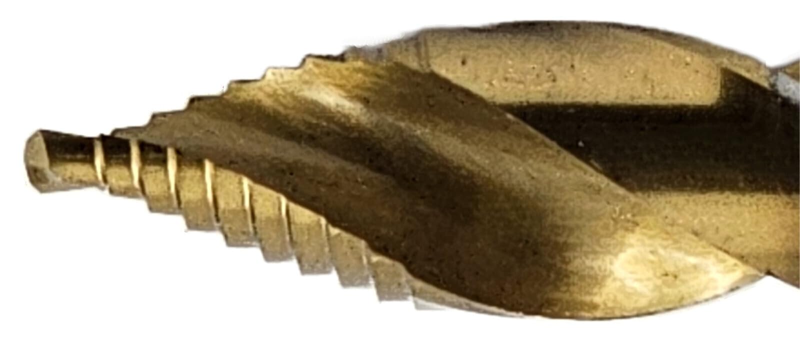 WRS Präz. Spiralbohrer aus HSS-E (Co) mit TIN-Stufenspitze und 3-Flächen-Schaft*, DIN 338, für Stahl und VA, Größe: 11,0 mm Ø, Anzahl der Artikel: 3