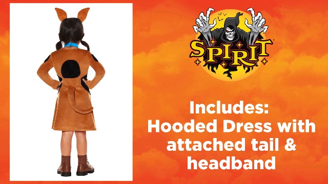 Disfraz infantil de Scooby-Doo para niños y niñas miniatura 4