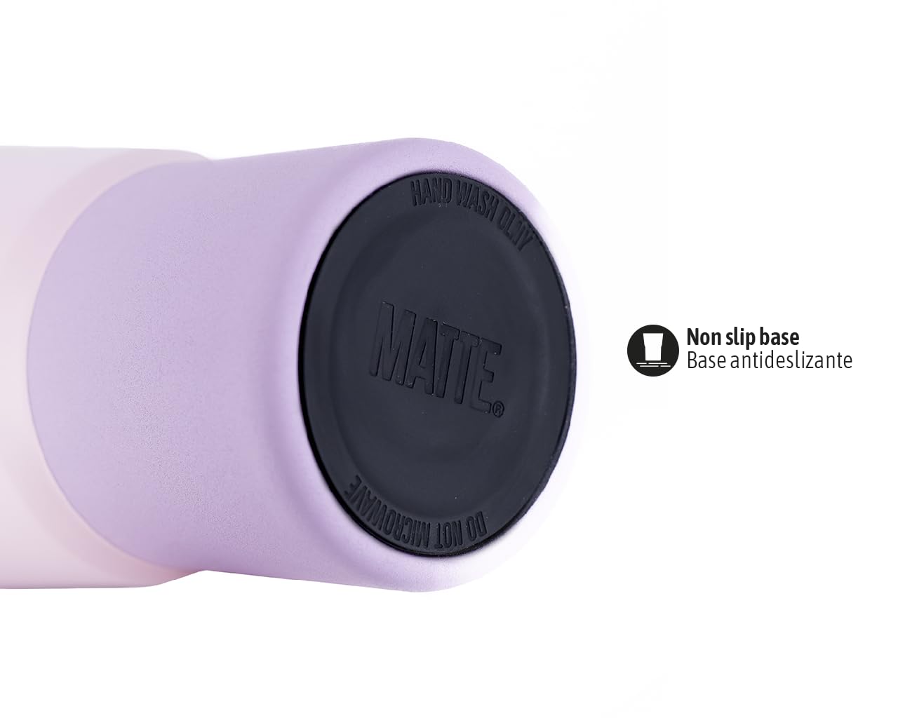 Matte Becher mit Griff und Strohhalm – auslaufsicherer Becher – isolierter Becher – Edelstahlbecher – Heiß- und Kaltbecher (Rosa, 907 ml)